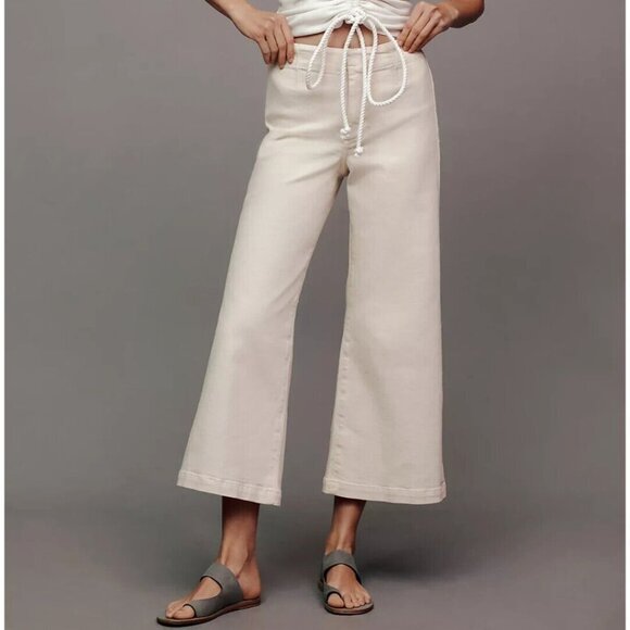 The Kit High-Rise Crop Wide-Leg Pants by Pilcro: Clean Edition 34 - Picture 4 of 4